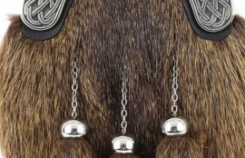 The Sporran is a leather or fur pouch